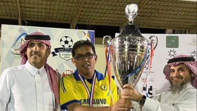 " السالمية " بطل كأس " الزمن الجميل " في كاردف النماص 10 1226 0