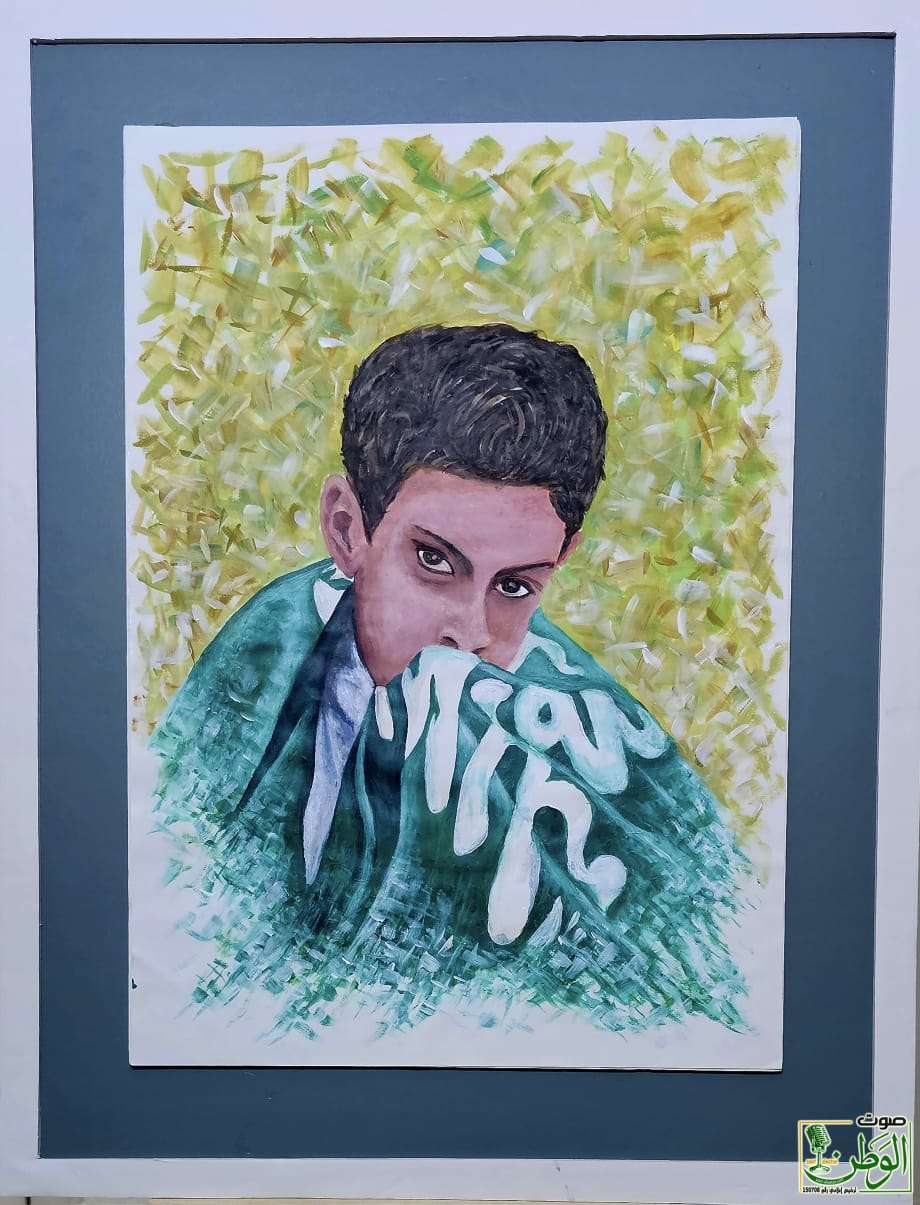 لوحات تشكيلية حب ووفاء وإنتماء بريشة الفنان التشكيلي حمدان هياس 9 8c86de4b 32bd 4cd4 b501 ac8f00b42b89