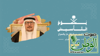 غلاف Facebook باللون الفيروزى عن يوم تأسيس المملكة العربية السعودية