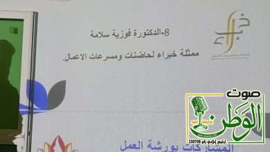 خبراء تشارك بورقة عمل ومعرض لتحفيز العمل الريادي 3 IMG 20240424 WA0112