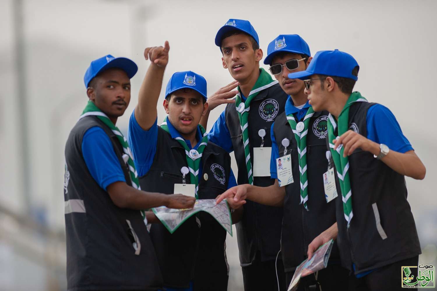 أكثر من 4000 كشاف وجوال يبدؤون مسح مشعري منى وعرفات 13 IMG 20240610 WA0109