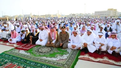 متى تنتهي صلاة العيد في الرياض