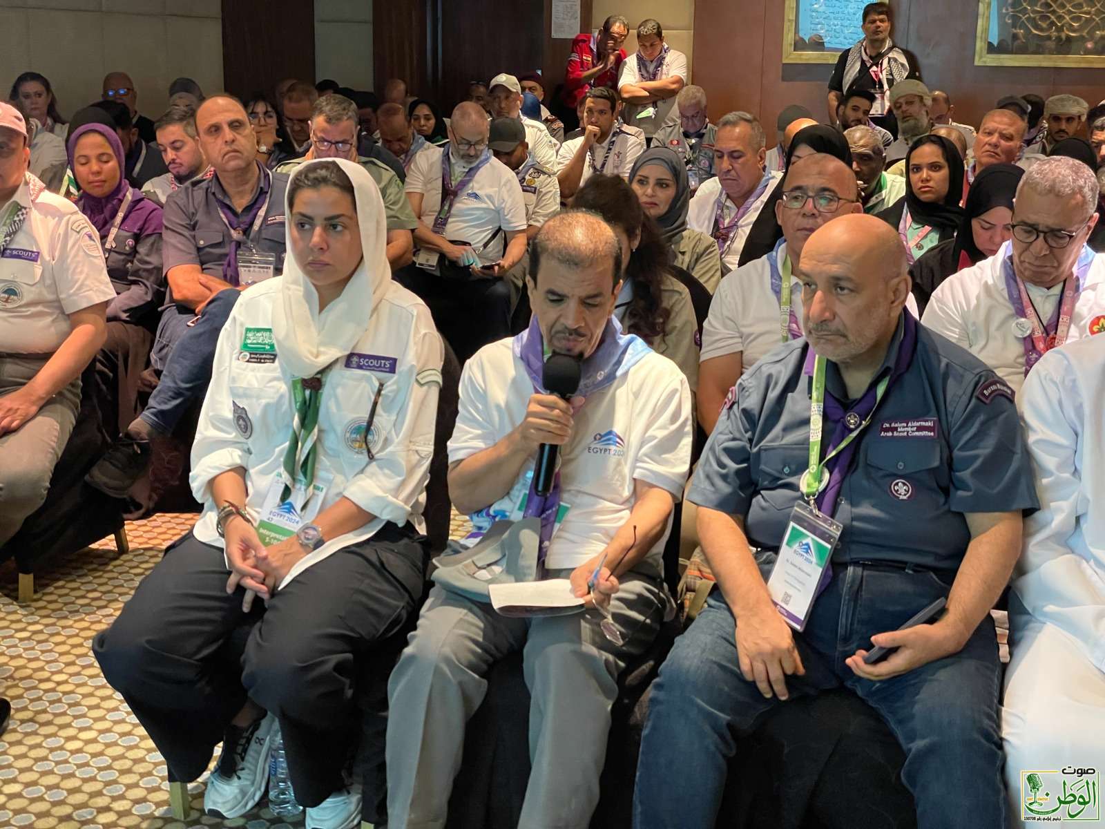 كشافة المملكة تُشارك في اجتماعات الإقليم الكشفي العربي بالقاهرة 7 IMG 20240820 WA0103