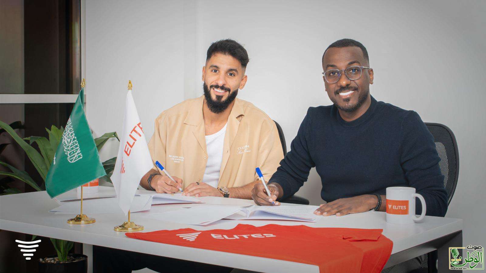 مهاجم الاتحاد و المنتخب السعودي صالح الشهري يوقع مع شركة ( ايليت) 1 IMG 20250131 WA0143