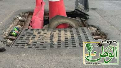 بالصور : فوهات ومصائد منتشرة في حي الريان بجدة من المسؤول عن تغطيتها وإنقاذ الناس .. 2 وساخه