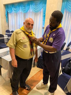 إستقبال ضيوف الاتحاد العالمي الإسلامي للكشافة والشباب بمكة المكرمة 13 IMG 20250223 WA0212