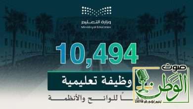 وزارة التعليم تعلن عن فتح التقديم على (10,494) وظيفة تعليمية في جميع إدارات التعليم 25 IMG 20250302 WA0131