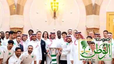 ولي العهد يستقبل وزير الرياضة ومسؤولي ولاعبي فريق النادي الأهلي بمناسبة تحقيقهم بطولة دوري أبطال آسيا للنخبة 2025 23 IMG 20250512 WA0130