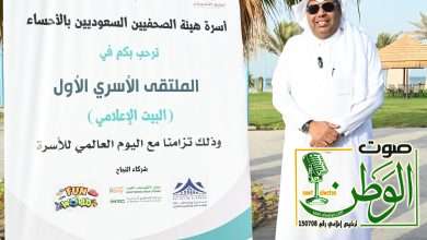 فرع هيئة الصحفيين بالأحساء يحتفي باليوم العالمي للأسرة في شاطئ العقير 4 IMG 20250517 WA0168