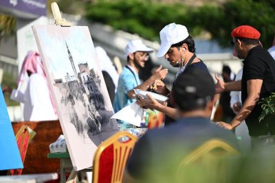 خِتامُ مُلتقى ربيع تنومة الدولي للفنون البصرية 28 IMG 20250602 WA0083