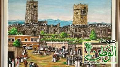 امير الباحة يرعى افتتاح المعرض التشكيلي "ألوان الباحة" بالاطاولة جدة – 23 IMG 20250715 WA0106