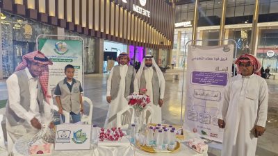 فريق قوة عطاء التطوعي يشارك في مبادرة "سرطان الثدي" 13 IMG 20251017 WA0095