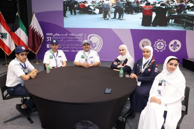جمعية الكشافة تختتم مُشاركتها في المنتدى الكشفي العربي السادس بأبوظبي 13 IMG 20251114 WA0083