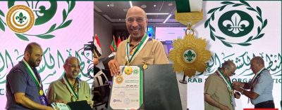 خلال المؤتمر الكشفي العربي الـ31 بالامارات قلادة الكشاف العربي تُمنح للأمين العام للاتحاد العالمي الإسلامي للكشافة 16 IMG 20251117 WA0008